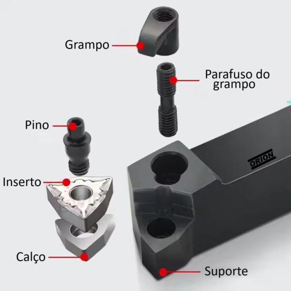 acessorio suporte calço wnmg 0804 - Imagem 5