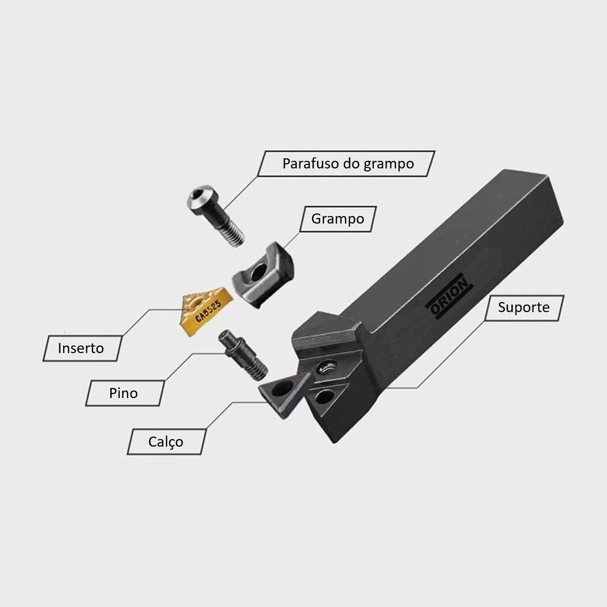 acessorio suporte pino mct515 - Imagem 2