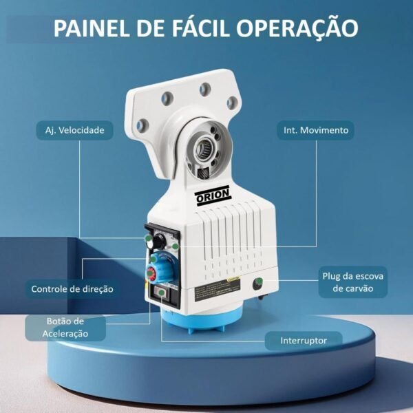 avanço automatico fresadora 0 a 210 RPM eixo X - Imagem 2