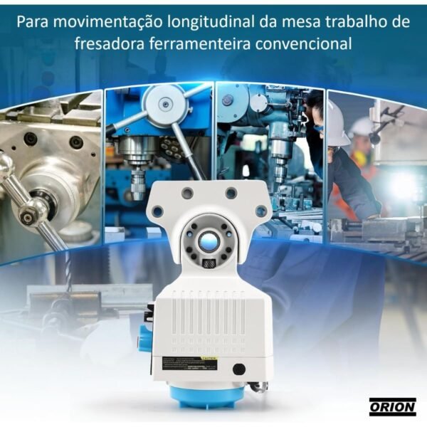avanço automatico fresadora 0 a 210 RPM eixo X - Imagem 6