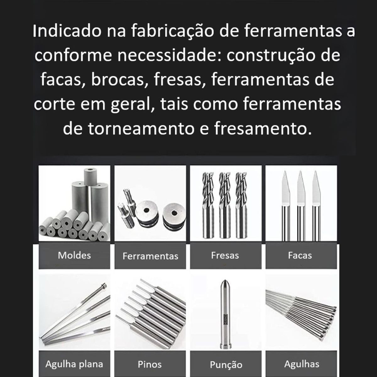 bits redondo metal duro 5x100 k10 - Imagem 5