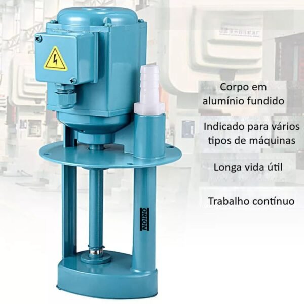 bomba refrigeraçao 128 mm imersao 1/8 hp 380V - Imagem 4