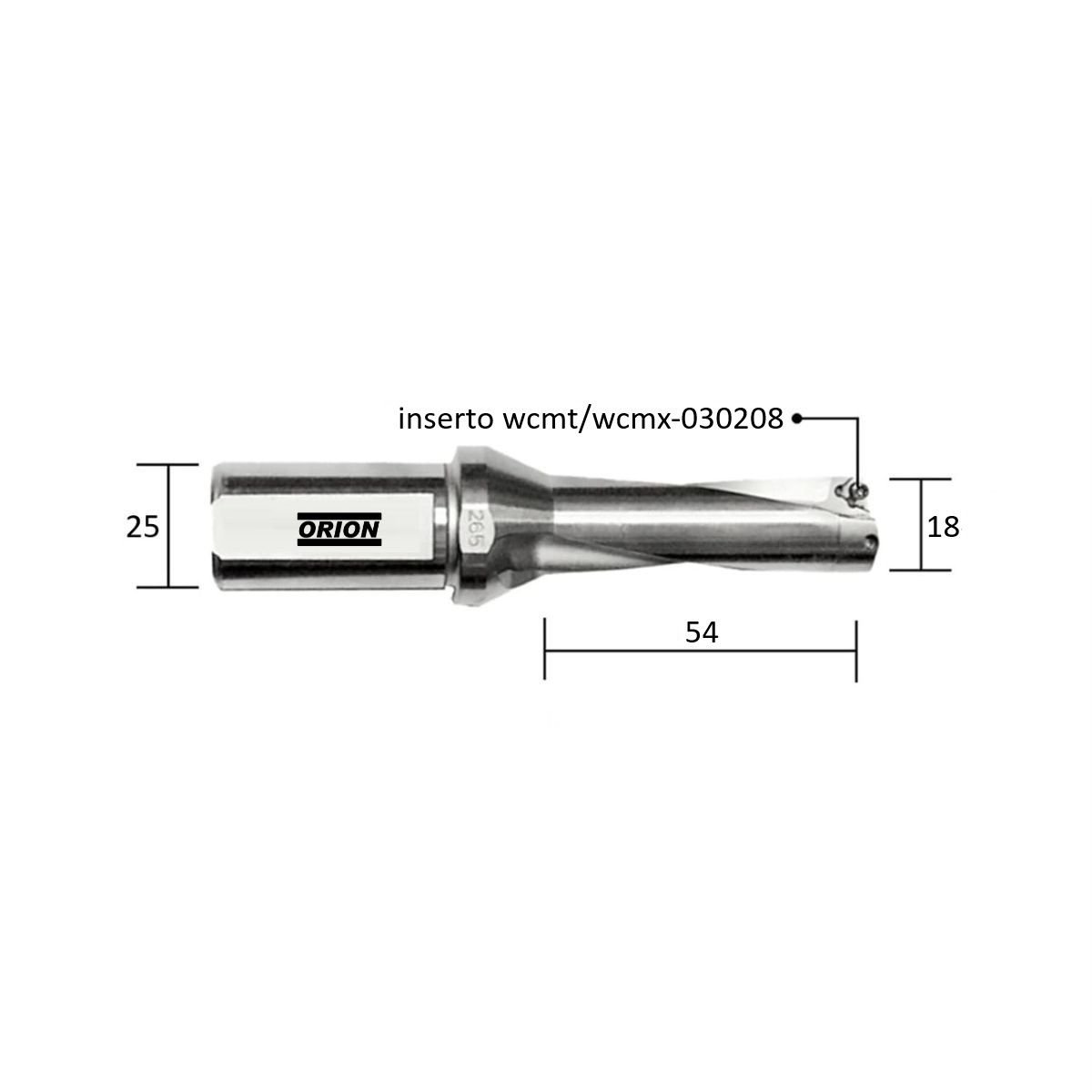 broca Tmax 18mm 3xd wcmt 030208 - Imagem 3
