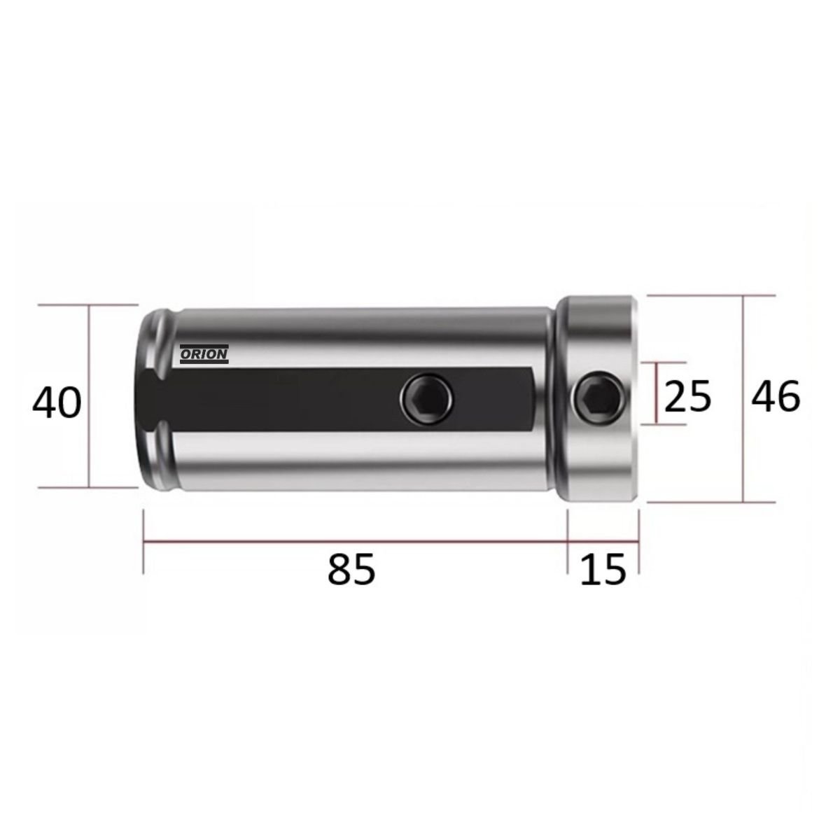 bucha de reduçao para VDI 40 mm x 25 mm - Imagem 3