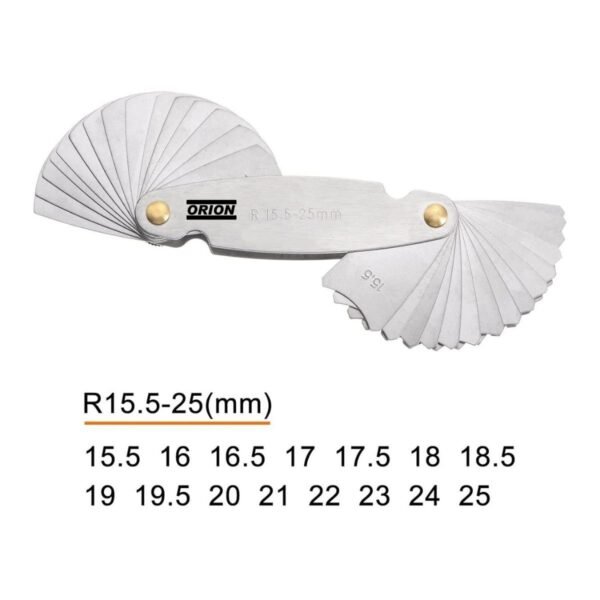 calibrador de raio 15,5 a 25,0 mm - Imagem 2