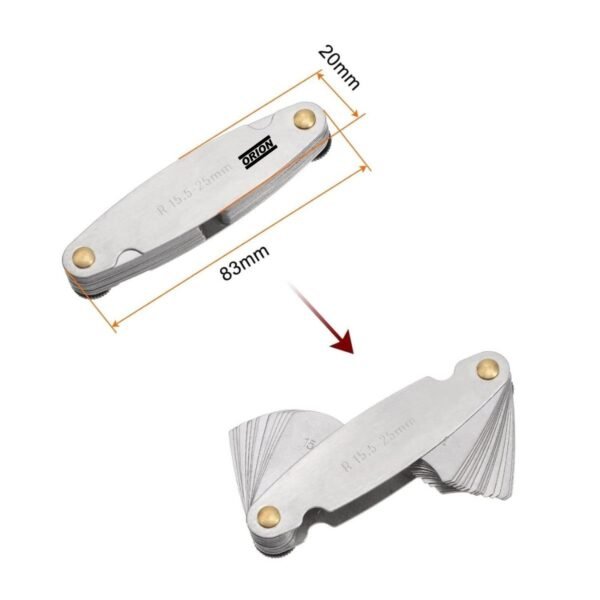 calibrador de raio 15,5 a 25,0 mm - Imagem 3