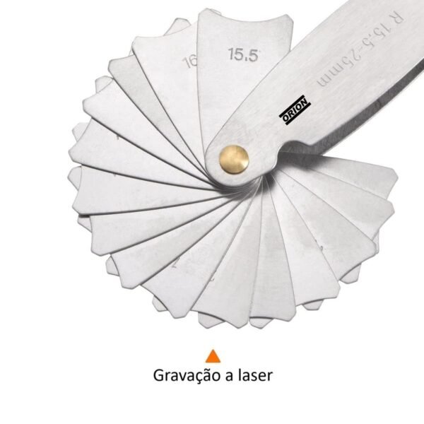 calibrador de raio 15,5 a 25,0 mm - Imagem 5