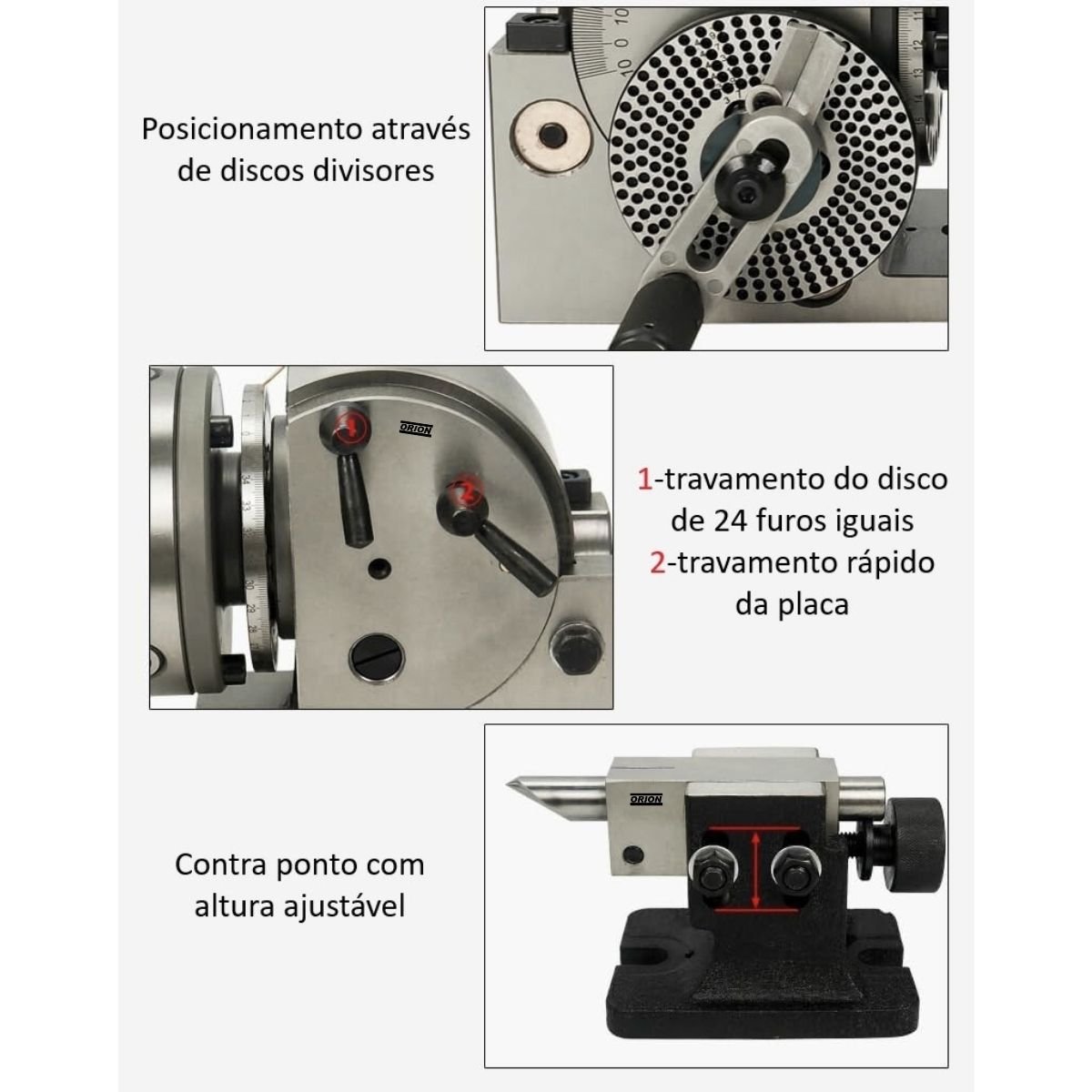 divisor semi universal bs0 com placa 125mm - Imagem 8