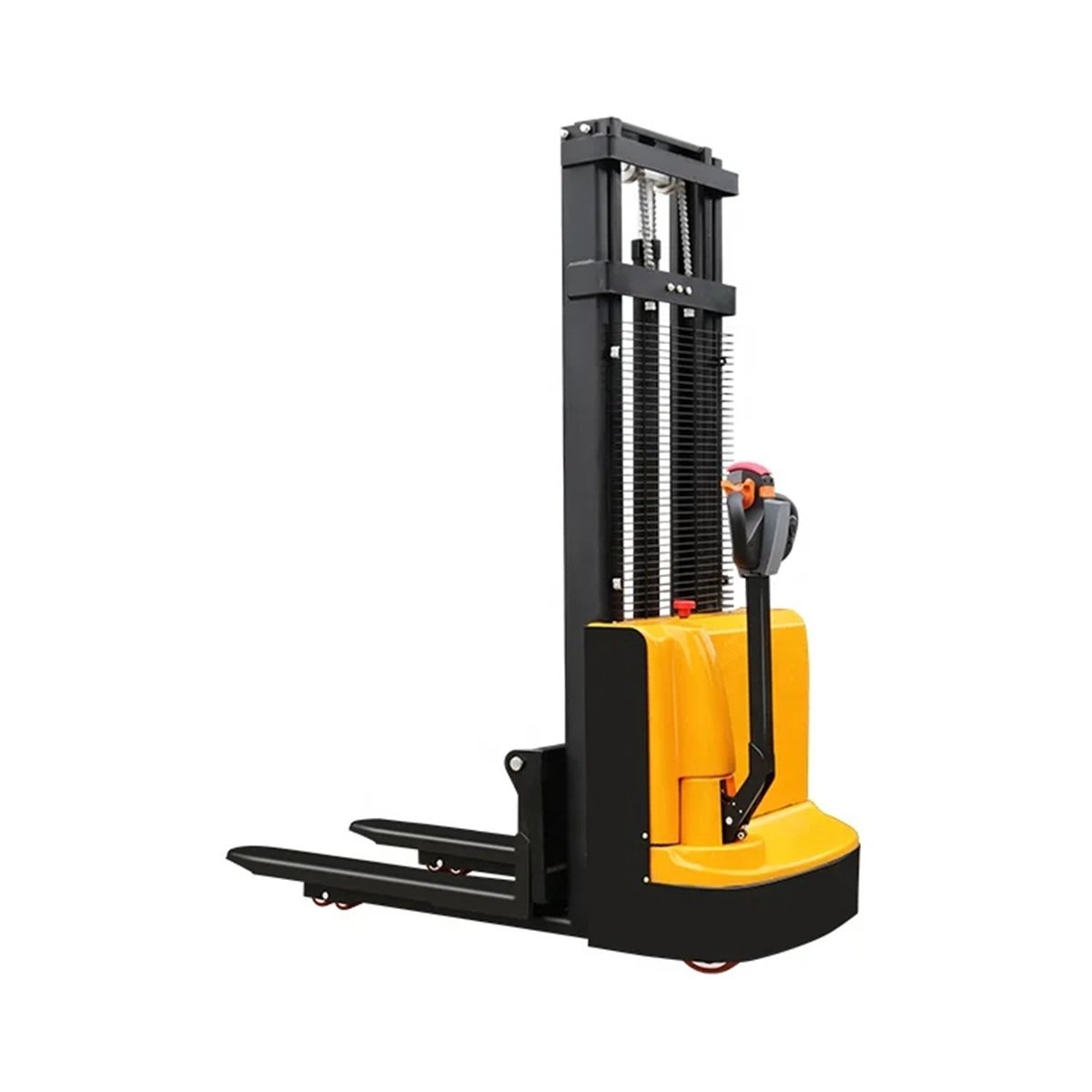 empilhadeira eletrica patolada tracionaria 2 ton x 3m altura