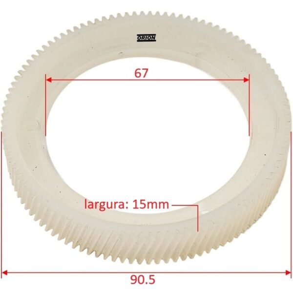 engrenagem de nylon helicoidal do avanço automatico AFP-500 - Imagem 3