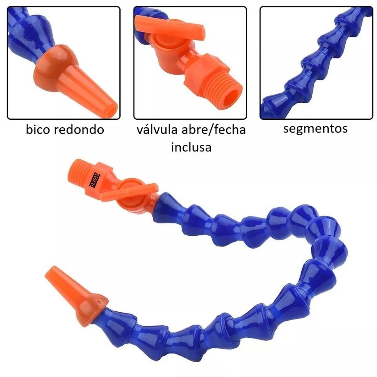 flexivel refrigeraçao 3/8 nptx33 cm - Imagem 2