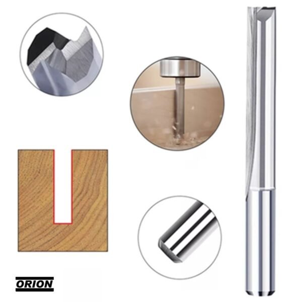 fresa corte reto 6x42 router cnc mdf acm - 2 cortes - Imagem 3