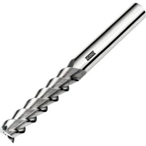 fresa topo para aluminio 3 cortes 06 mmx30x100xh6