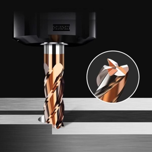 fresa topo metal duro 4 cortes 03 mmx16x075xh3 TiSiN - Imagem 4