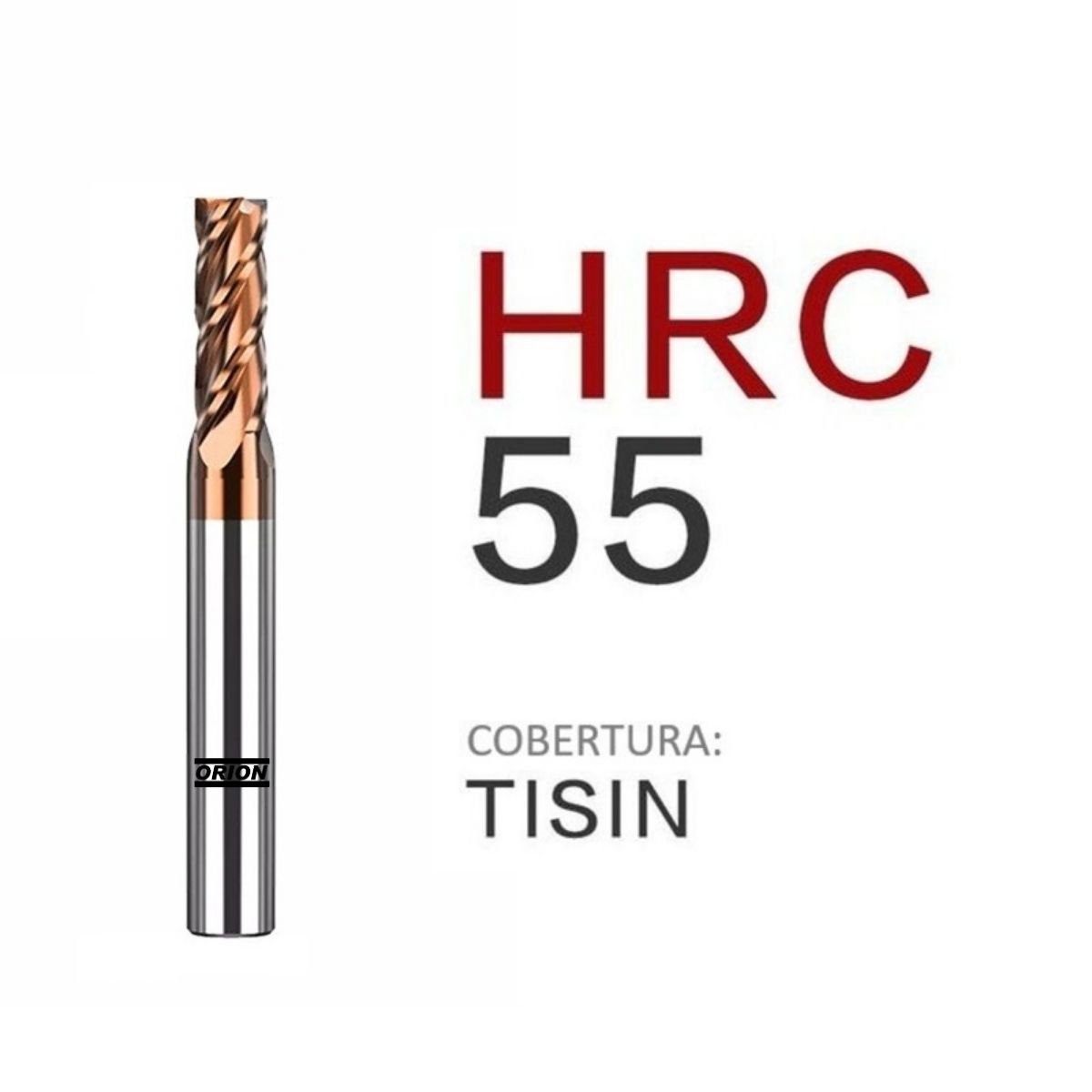 fresa topo metal duro 4 cortes 09mmx25x75xh10 55hrc - Imagem 3
