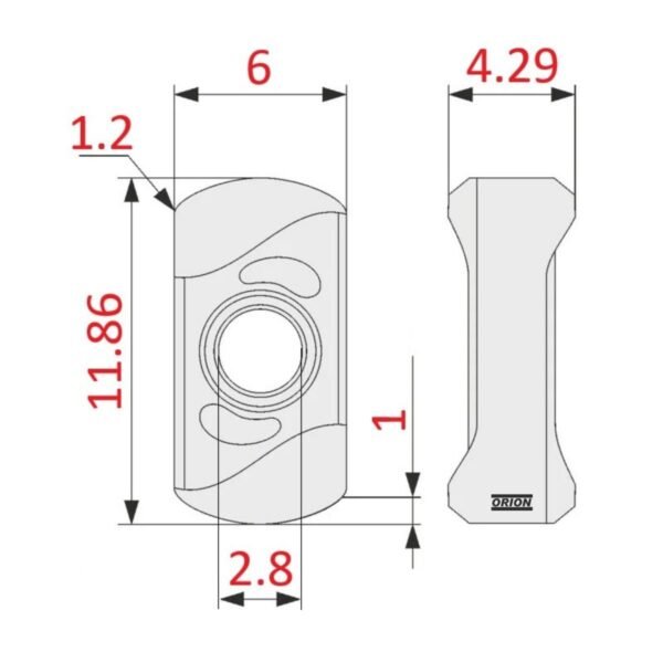 inserto lnmu 0303 zer mj un4015 - Imagem 3