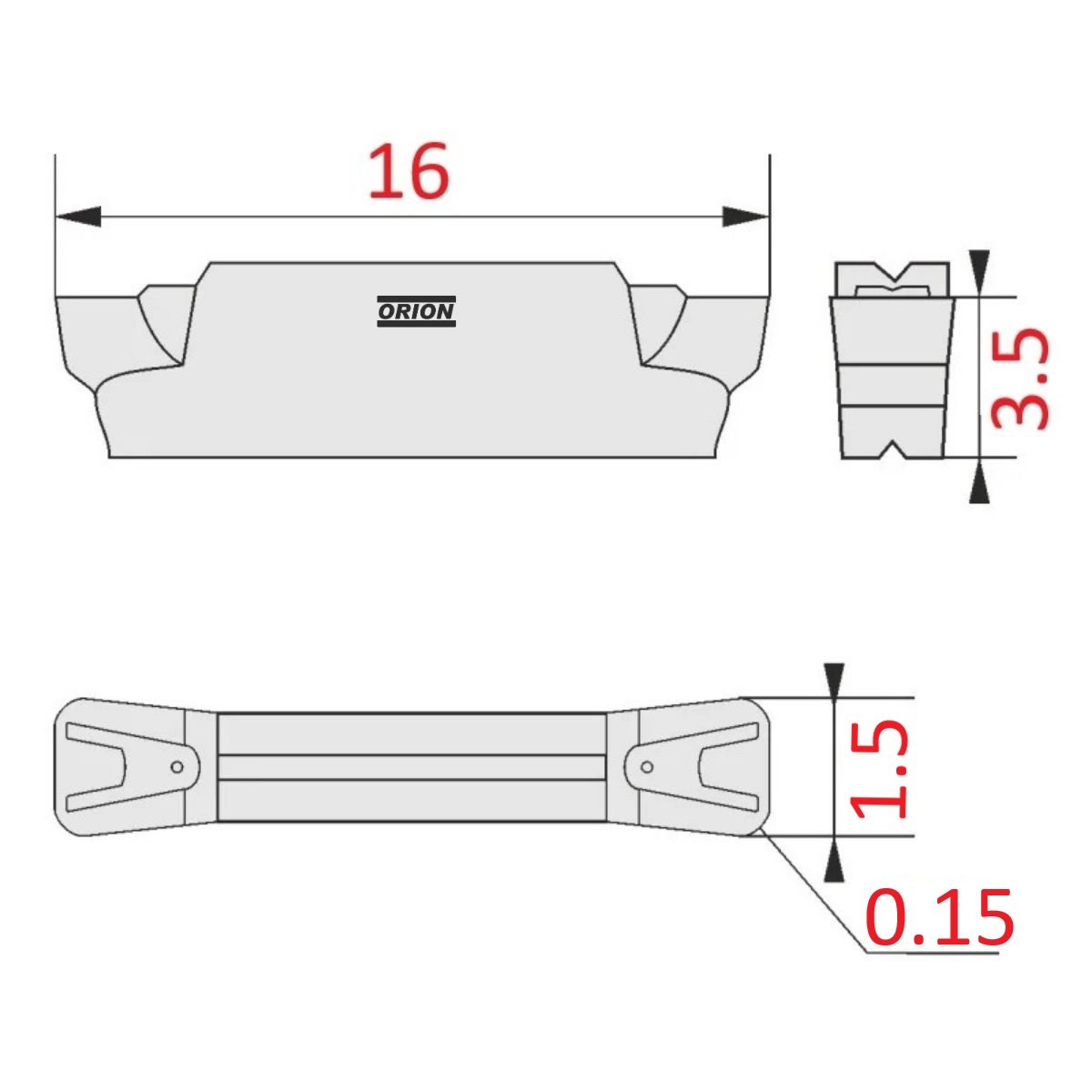 inserto mgmn 150 g un4015 - Imagem 3