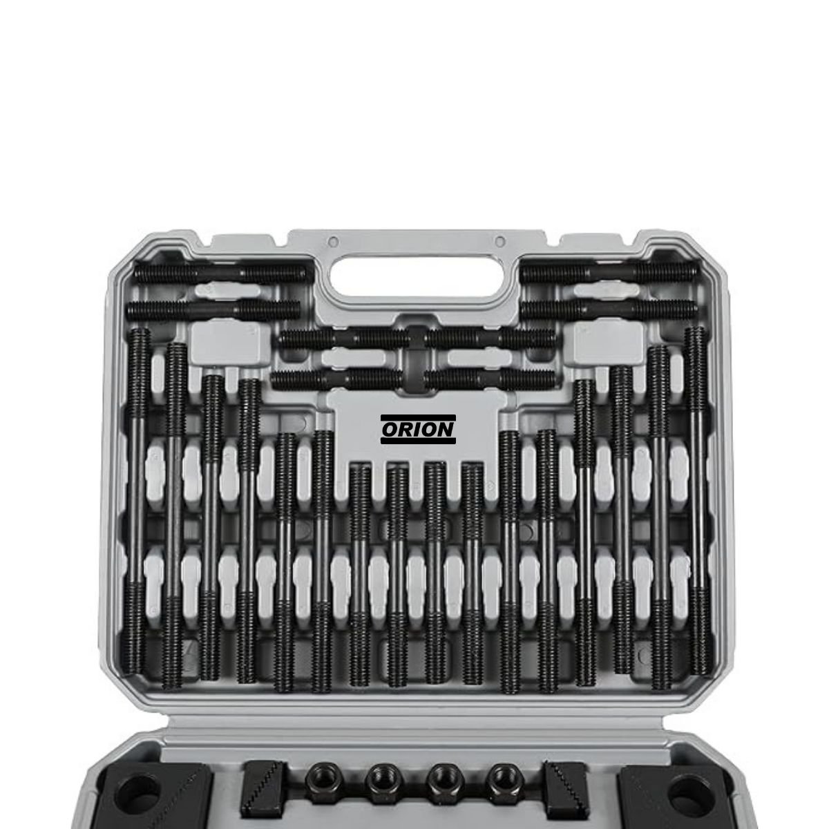 jogo presilhas fixaçao m14 canal 16mm 58pcs - Imagem 2