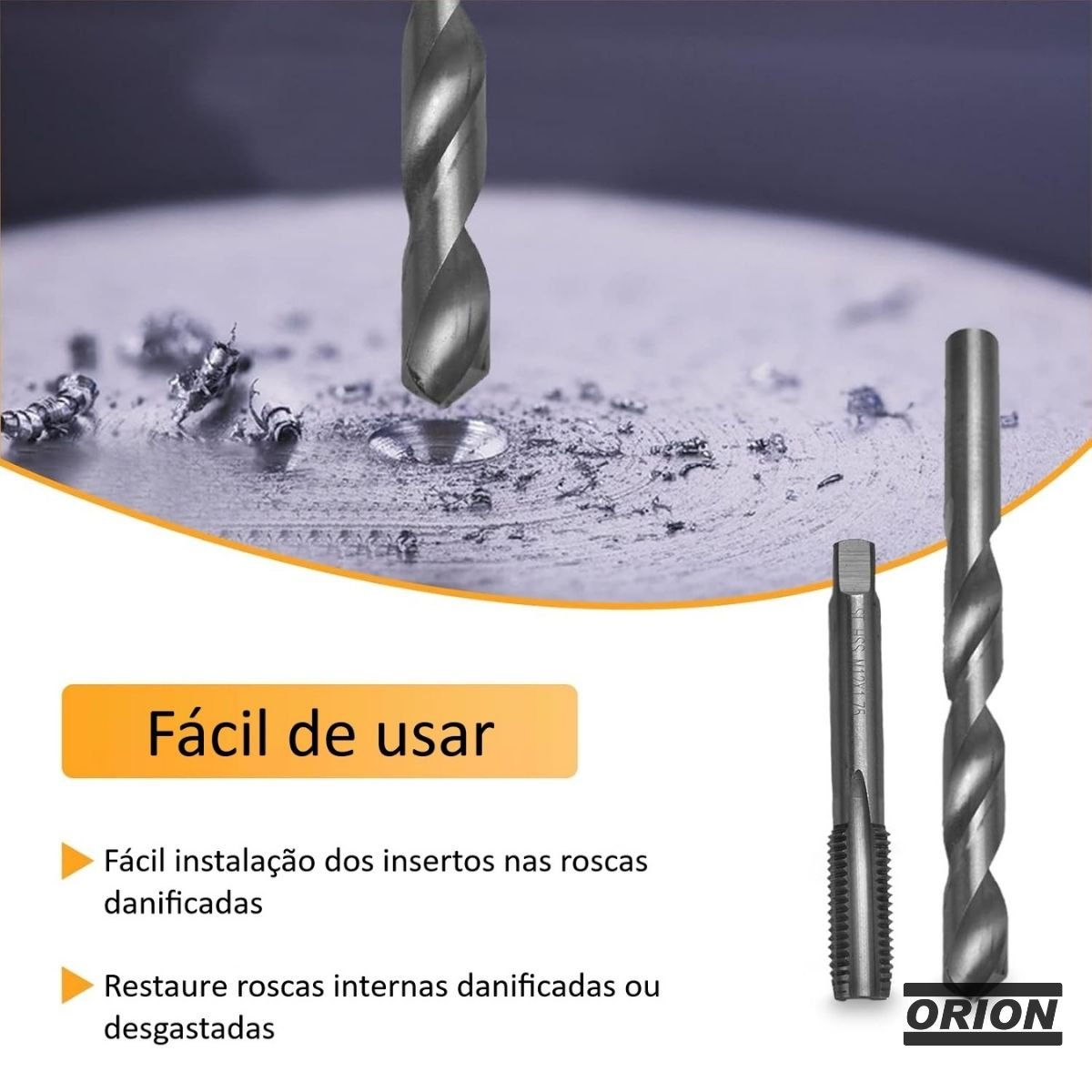 kit rosca postiça master m5 a m12 - Imagem 4