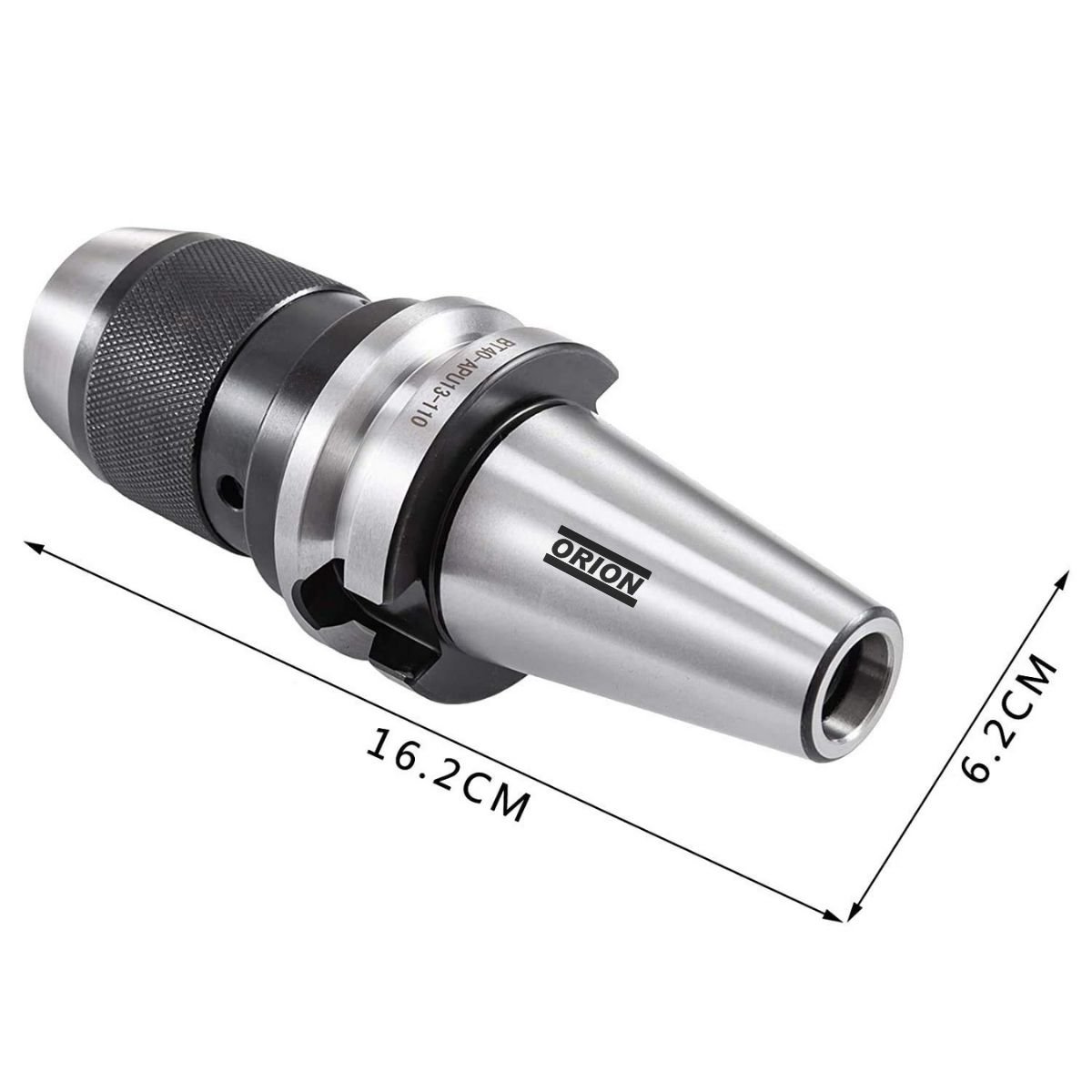 mandril aperto rapido 1 a 13 com cone bt40 integrado - Imagem 3