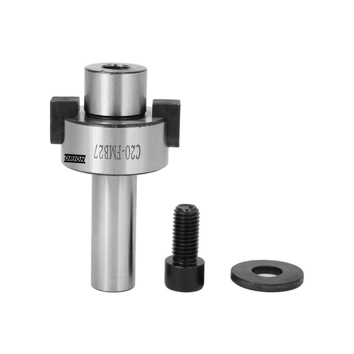 mandril porta fresa haste paralela 20mm piloto 27mm - Imagem 4
