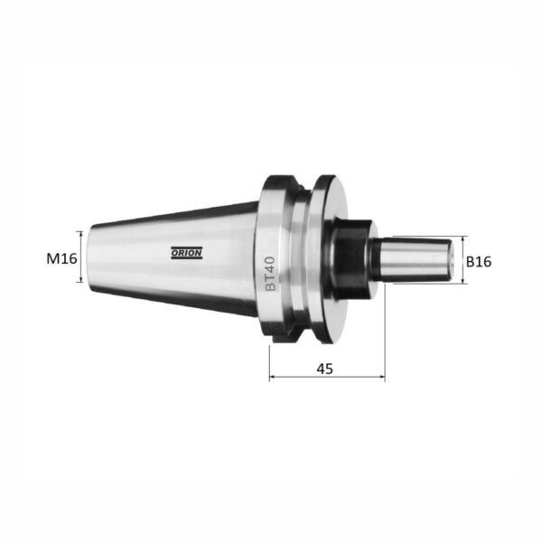 mandril porta mandril b16 bt40 - Imagem 3