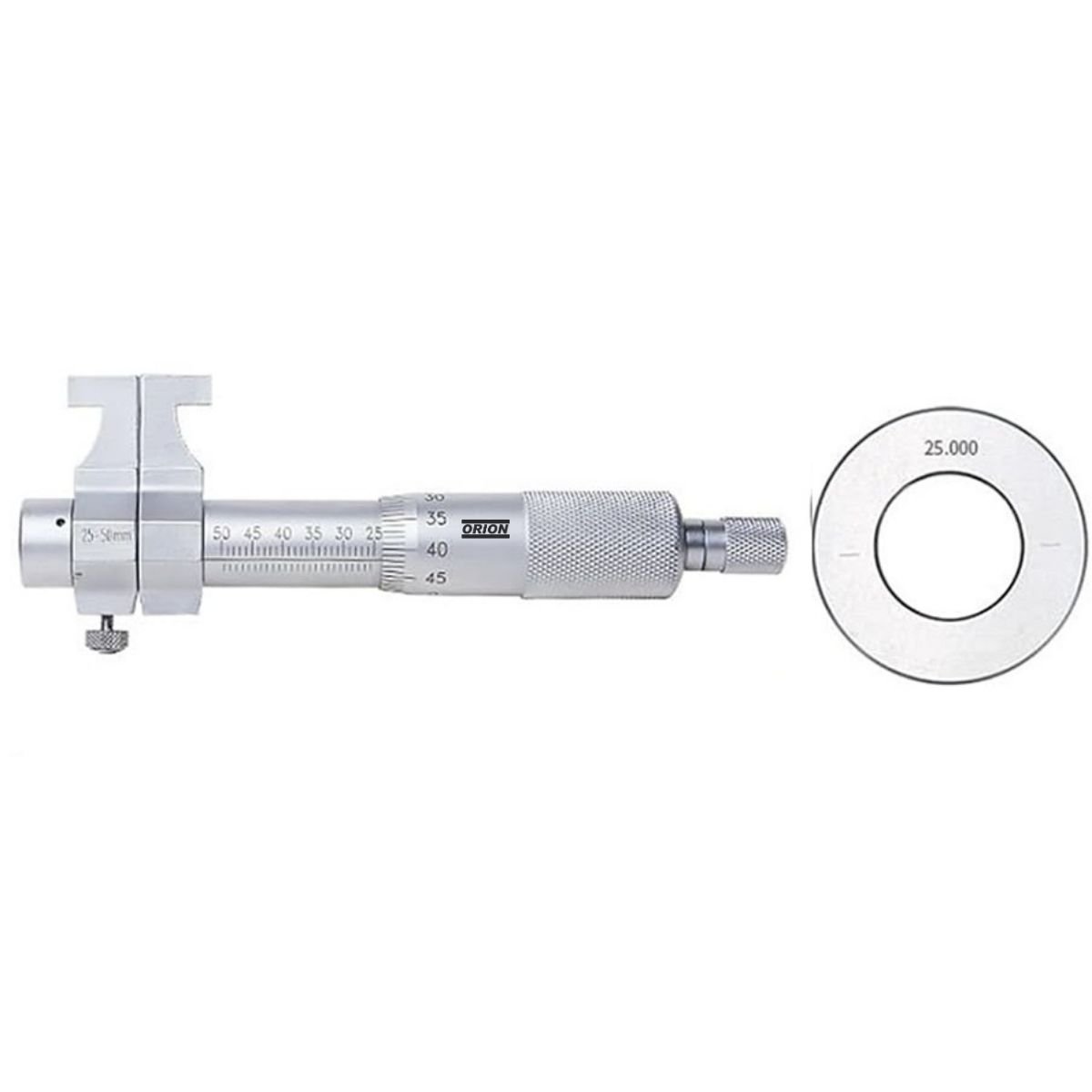 micrometro interno tipo paquimetro 25 a 50mm 0,01mm - Imagem 6