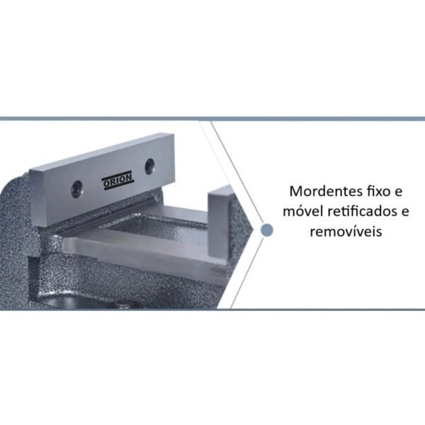 morsa giratoria abertura 160 mm modelo QH - Imagem 6