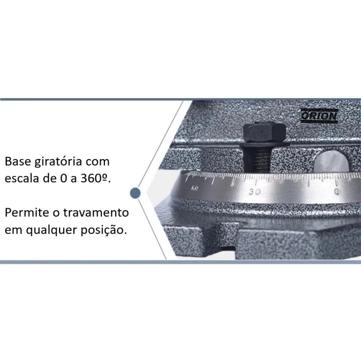 morsa giratoria abertura 125 mm modelo QH - Imagem 9