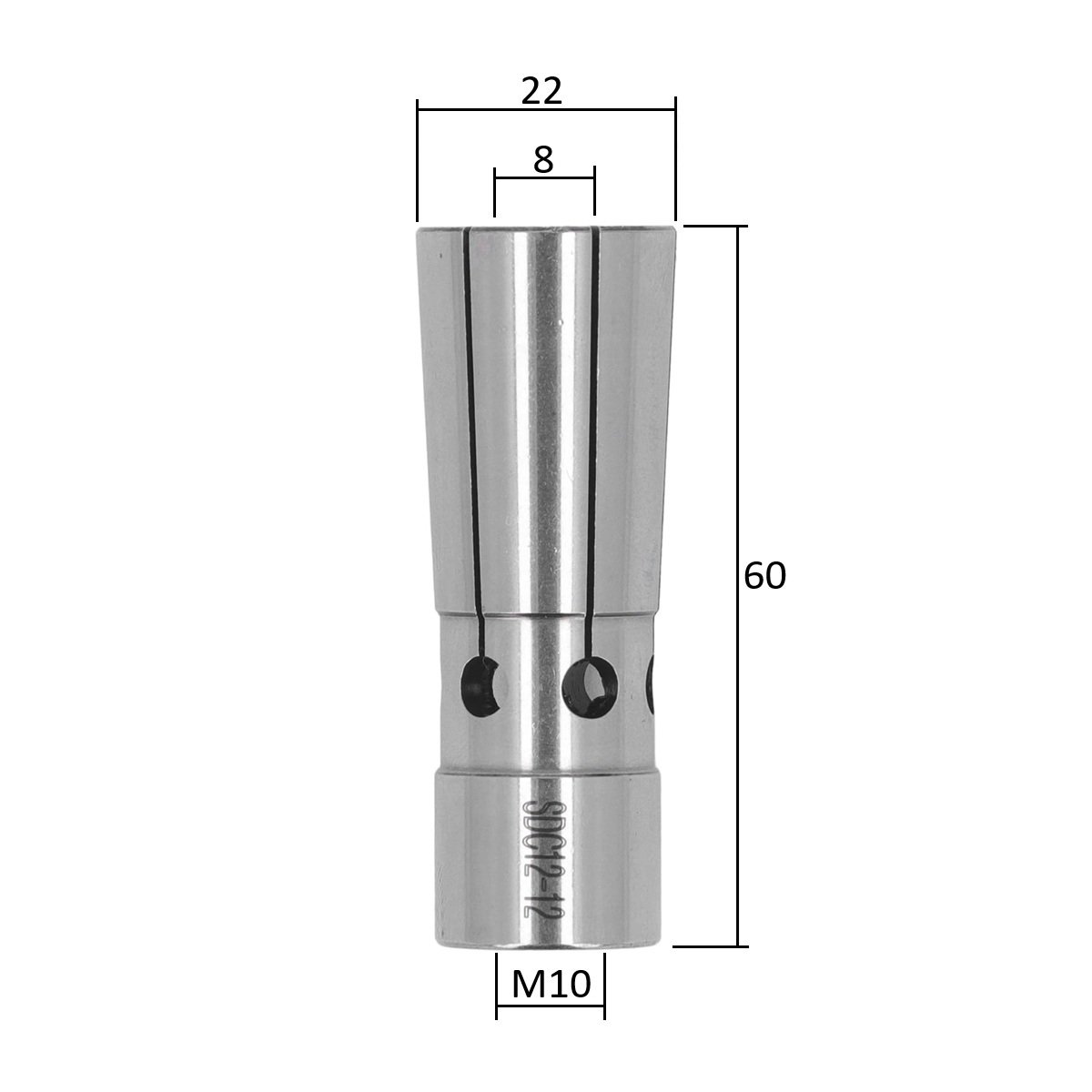 pinça dc12 08mm alta precisão - Imagem 3