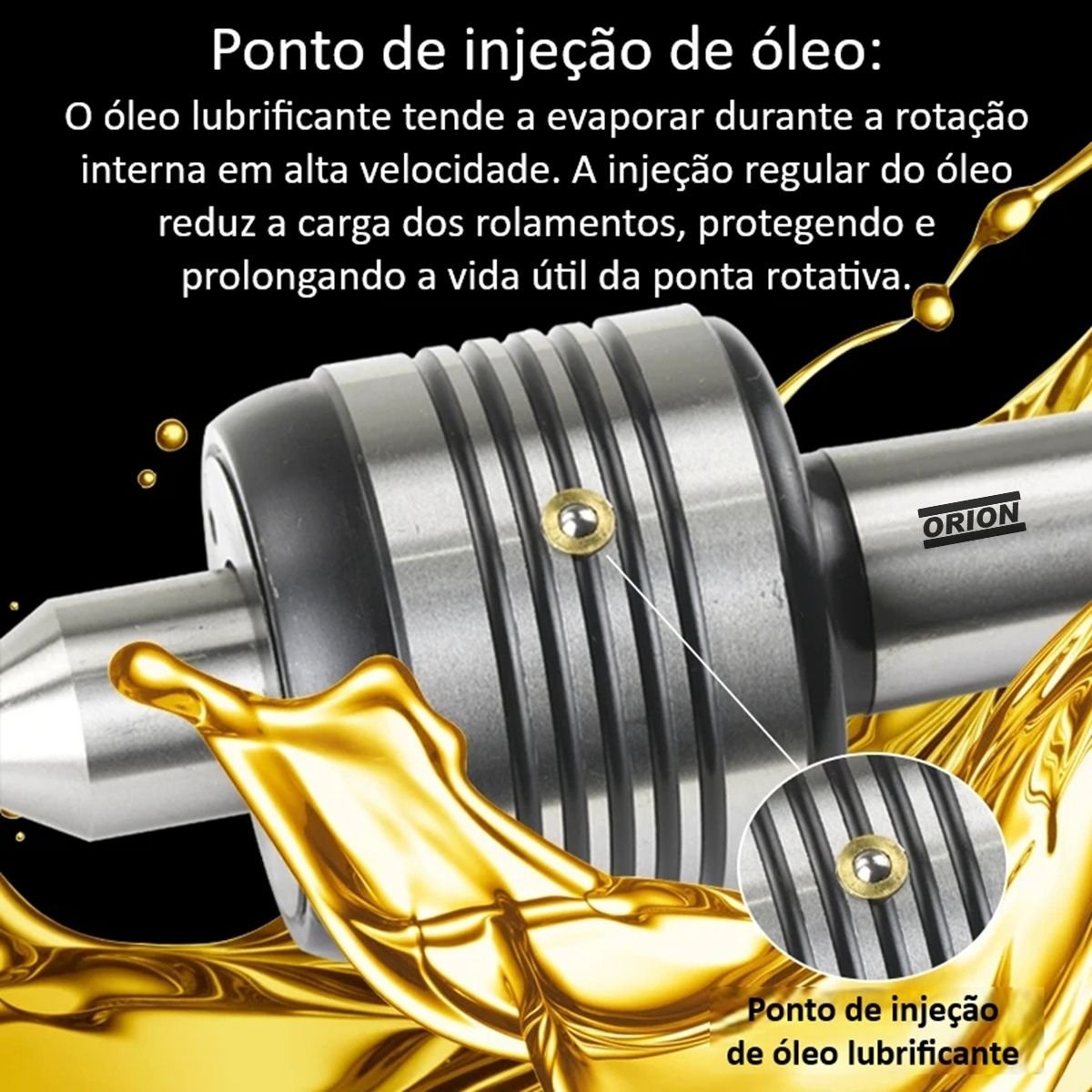 ponta rotativa cone morse 4 com metal duro - Imagem 5