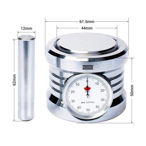 presseter altura com relogio e base magnetica - Imagem 3