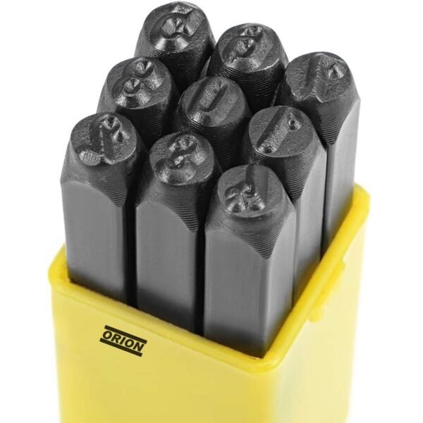 punçao marcador numerico 05 mm 9 peças - Imagem 2