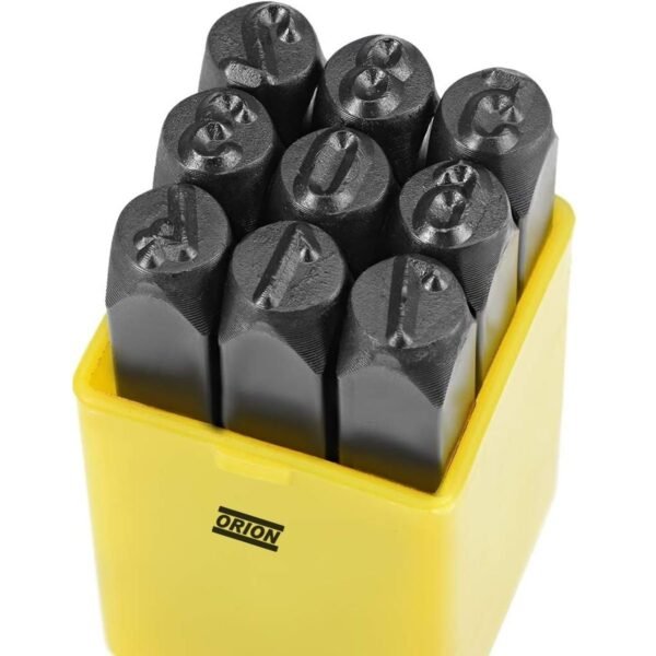 punçao marcador numerico 08 mm 9 peças - Imagem 2