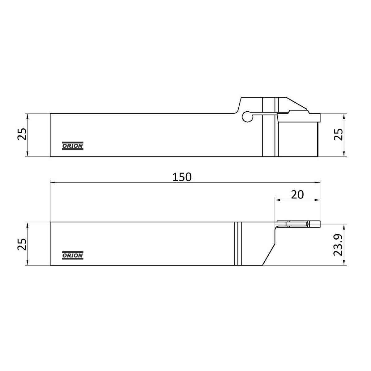 suporte dgtr 2525 3t20 - Imagem 3