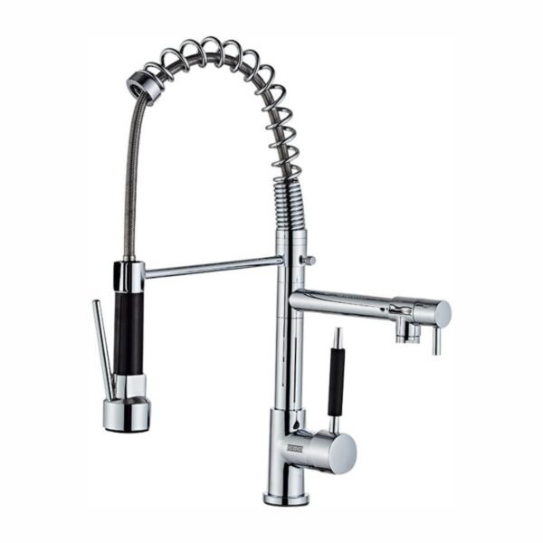 torneira cozinha gourmet monocomando flexivel cromado 92102