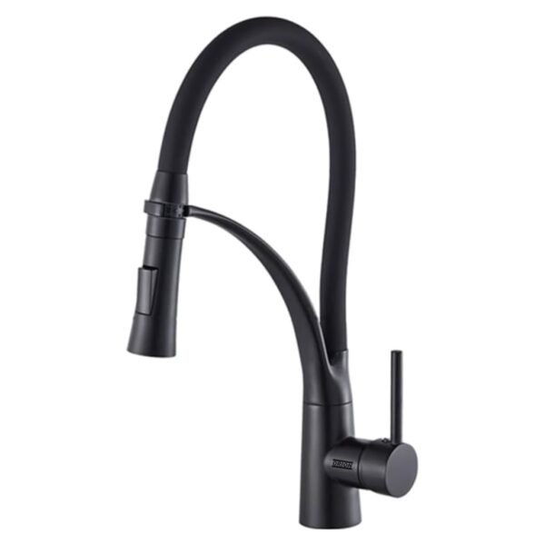 torneira cozinha gourmet monocomando flexivel preto 92110